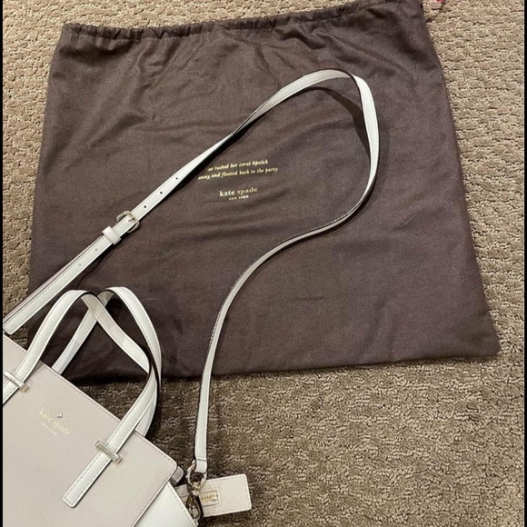 Genuine Kate spade crossbody or shoulder bag - cream/gold - Picture 3 of 4